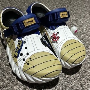 Dragon ball z crocs Vegeta edition men’s size 10